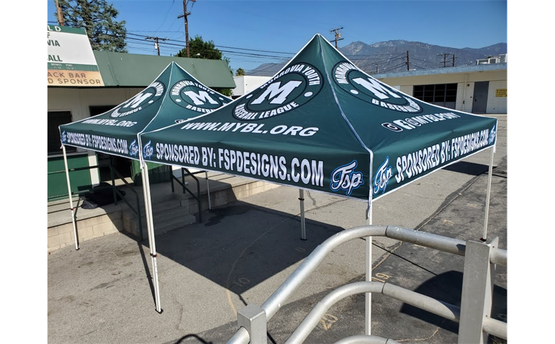 Shout out to our sponsor FSP Designs for donating these amazing canopies!
