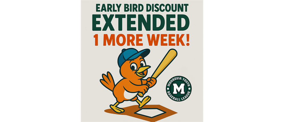 Early Bird Discount Extended!